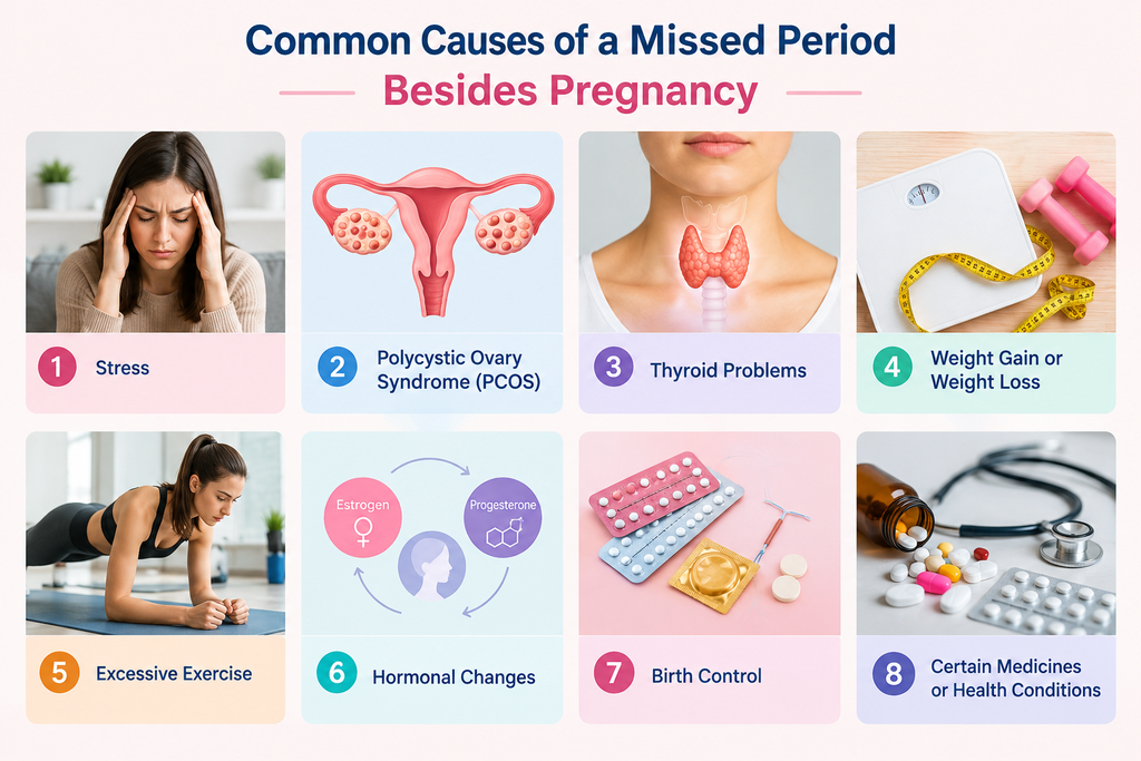 Missed Period Besides Pregnancy